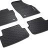 New OEM 4-Piece All-Weather Rubber Floor Mats Black VW Taigo 2G706150082V VAG