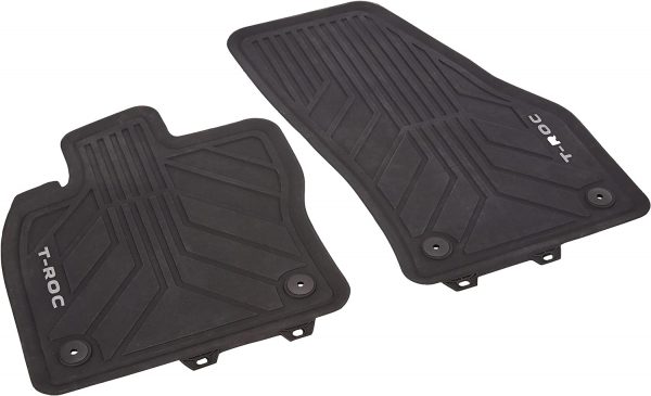 Genuine New 4-Piece All-Weather Rubber Floor Mats Black VW 2GA06150082V VAG OEM