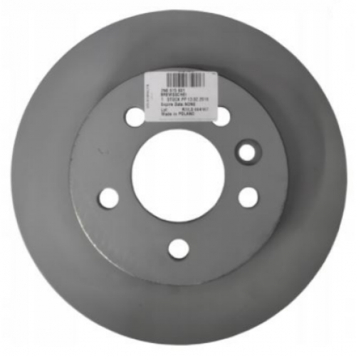 Genuine New Rear Brake Disc 2N0615601 Volkswagen 2N0615601 VAG OEM