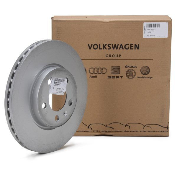 New OEM Front Vented Brake Disc 276x24mm Audi VW Seat Skoda 2Q0615301H VAG