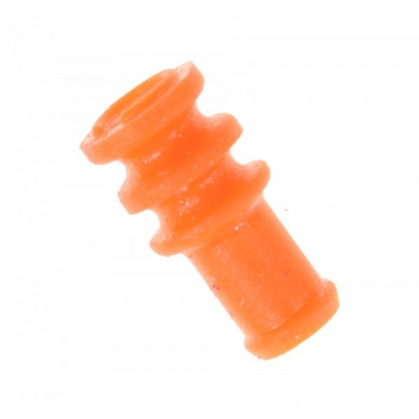 10X New OEM Single Wiring Seal Orange 4,0X7,8MM Audi VW Seat Skoda 3C0972841 VAG