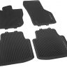 Genuine New 4-Pc All-Weather Rubber Floor Mats Black VW 3J106150082V VAG OEM