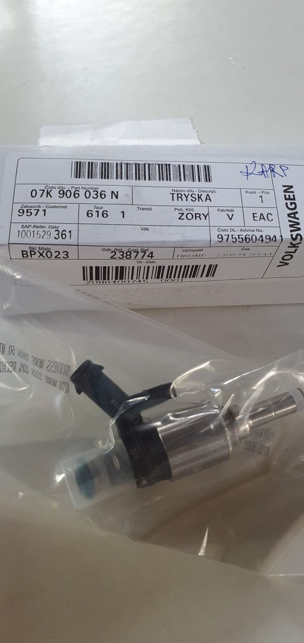 Genuine New Fuel Injector Audi RS3 8V.5 07K906036N VAG OEM