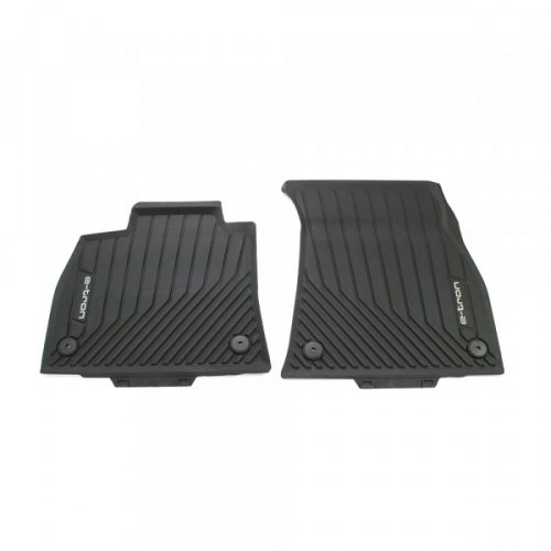 Genuine New 2-Pc Premium Rubber All-Weather Floor Mats Audi 4KL061501041 VAG OEM