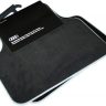 Genuine New 2-Pc Rear Carpeted Textile Floor Mats Audi 4M0061276BMNO VAG OEM