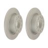 Genuine New Rear UV Coated Disc Brake Rotor Set 253X10MM VW 5C0615601A VAG OEM