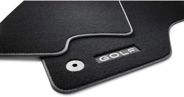 Genuine New 4-Pc Premium Velour Textile Floor Mats Set 5H1061270WGK VAG OEM