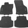 Genuine New 4-Pc All-Weather Rubber Floor Mats Volkswagen 5H106150082V VAG OEM