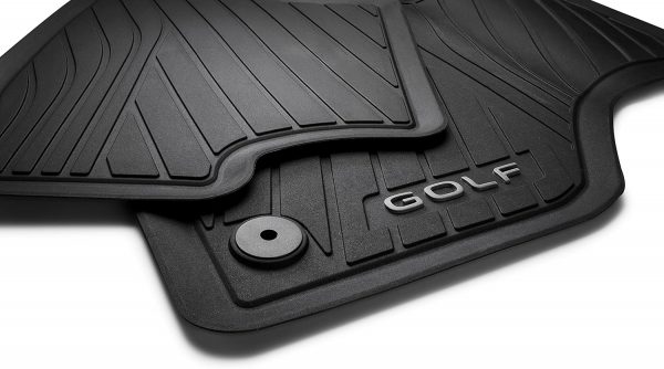 Genuine New 4-Pc All-Weather Rubber Floor Mats Volkswagen 5H1061500A82V VAG OEM