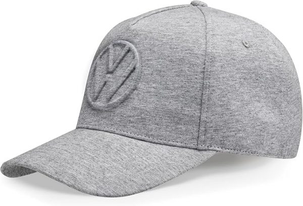 Genuine New Volkswagen Baseball Cap with 3D Logo Gray 5H1084300 VAG OEM