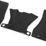 Genuine New 3-Pc All-Weather Rubber Floor Mats Set VW 7H1061500D82V VAG OEM