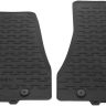 Genuine New 2-Pc All-Weather Front Rubber Floor Mats VW 7H1061502C82V VAG OEM