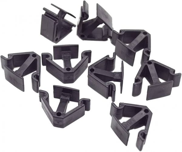 10X New OEM Headlining Roof Plastic Trim Clips VW Seat Skoda 7M0868563 VAG