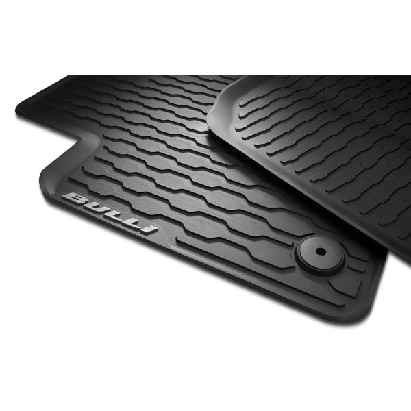 Genuine New 2-Pc All-Weather Front Rubber Floor Mats VW 7T106150282V VAG OEM