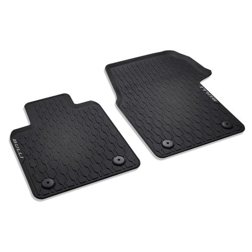 Genuine New 2-Pc All-Weather Front Rubber Floor Mats VW 7T106150282V VAG OEM