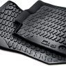 Genuine New 2-Pc Front All-Weather Rubber Floor Mats Audi 80B061501041 VAG OEM