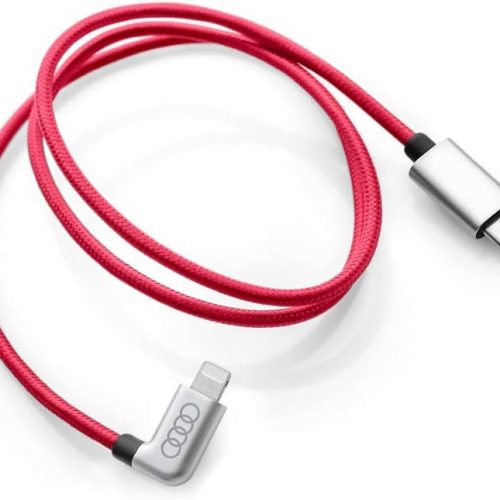 Genuine New Audi USB Type-C Charging Cable Red 8S0051435K VAG OEM