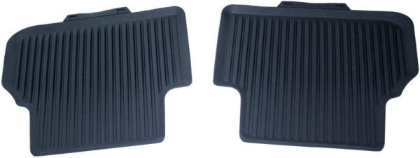 Genuine New 2-Pc Rear All-Weather Floor Mats Audi 8W0061511A041 VAG OEM