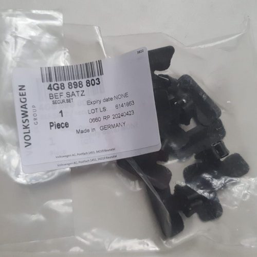 Audi 5-Piece Airbag Curtain Clip Set 4G8898803 Genuine New VAG OEM