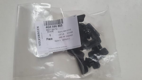 Audi 5-Piece Airbag Curtain Clip Set 4G8898803 Genuine New VAG OEM