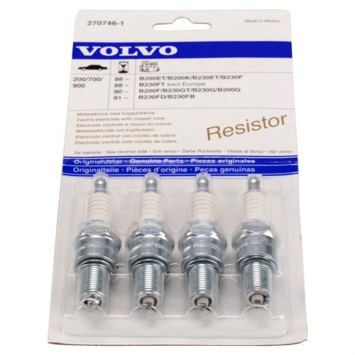 Volvo Spark Plug Kit 270746 Genuine New