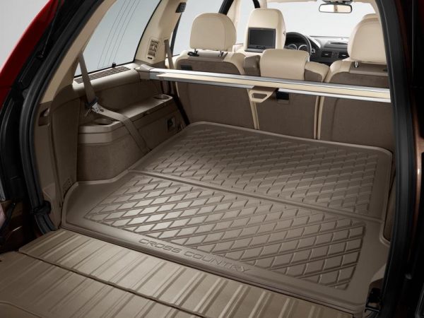 Volvo Rubber trunk mat XC90 (03-15), 5-seater, Mocha Brown 30681870 Genuine New