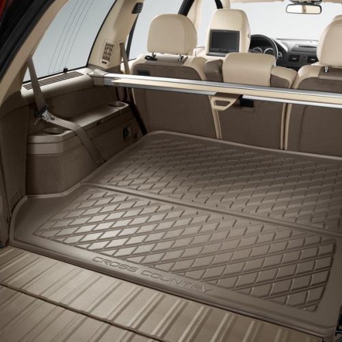 Volvo Rubber trunk mat XC90 (03-15), 7 seats, Mocha Brown 30681871 Genuine New