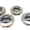 Volvo Wheel Cover Set Silver Color 31454233 Genuine New