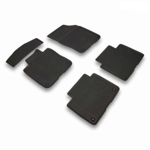 Volvo Rubber mat set S90/V90/V90CC (17-), Charcoal Solid 32332366 Genuine New