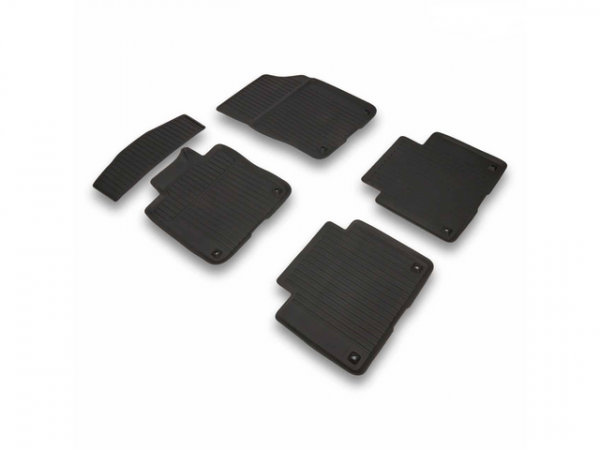 Volvo Rubber mat set S90/V90/V90CC (17-), Charcoal Solid 32332366 Genuine New