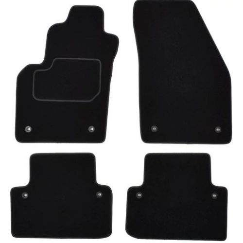 Volvo Textile mat set C30, S40, V50 (04-13), Offblack 39813739 Genuine New