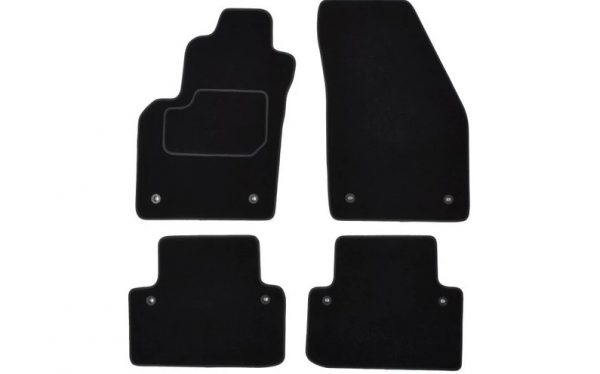 Volvo Textile mat set C30, S40, V50 (04-13), Offblack 39813739 Genuine New