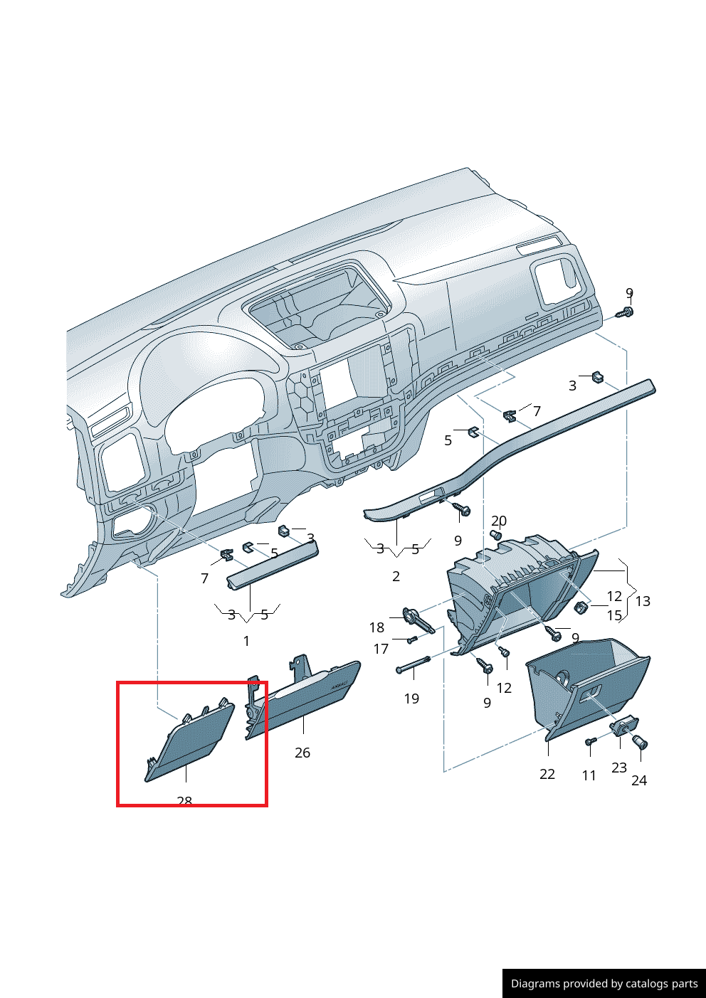 New Volkswagen Audi Fuse Box Cover 7N1857504A82V Genuine OEM New Volkswagen Audi Fuse Box Cover 7N1857504A82V Genuine OEM