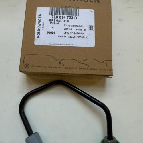 New Volkswagen Audi brake pipe 7L0614723D Genuine OEM
