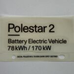 New Volvo Polestar 2 sticker 32273923 Genuine OEM