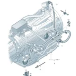 New Volkswagen Audi guiding phrase 4L0971771A Genuine OEM