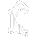 New Volkswagen Audi brake drive 8R0615125A Genuine OEM