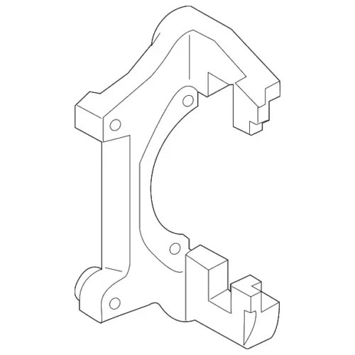 New Volkswagen Audi brake drive 8R0615125A Genuine OEM