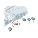 New Volkswagen Audi switch 8S0820374GSWI Genuine OEM