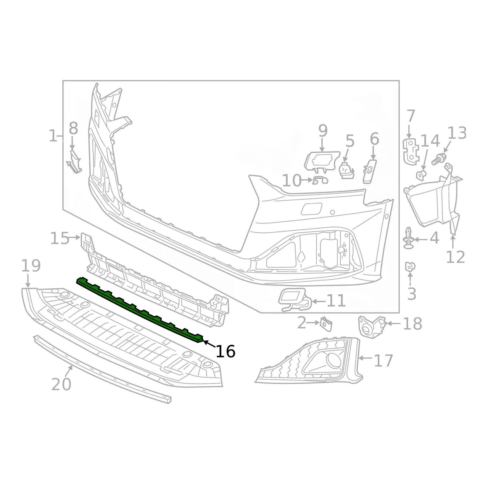 New Volkswagen Audi trim 8W6853618AT94 Genuine OEM New Volkswagen Audi trim 8W6853618AT94 Genuine OEM
