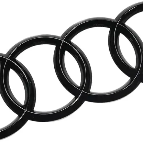 New Volkswagen Audi audi rings 8X0853742BT94 Genuine OEM